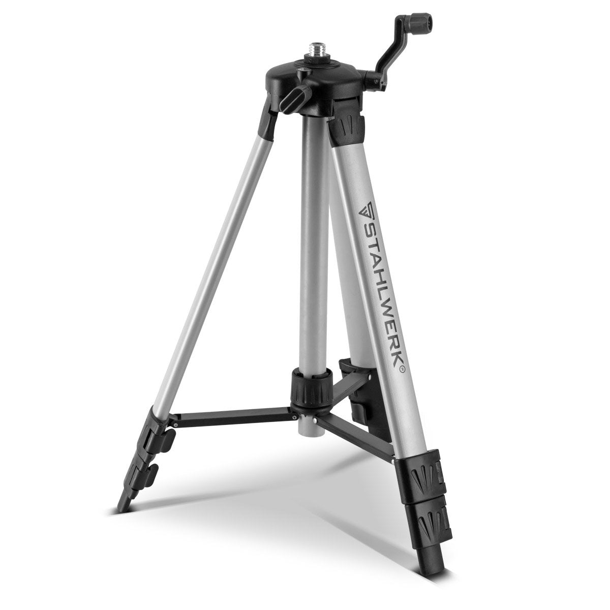 Steelworks Çelik Mill için Evrensel Tripod Kreuzlinlaser KL-5 ST Teleskopi Tripod / Tripod / Üç Ayakkar Tripod, uzatılabilir 280 mm merkezi sütun, krank ve tesviye kütüphanesine sahip