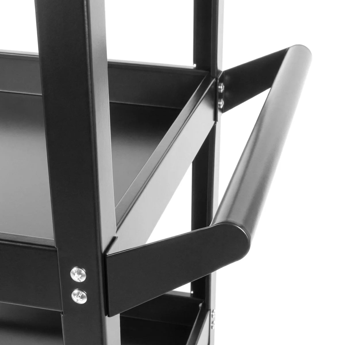 STAHLWERK tool trolley ST-1100 workshop trolley | Rolling cart made of sheet steel | Transport trolley for tools | Bunk trolley with 4 loading areas | Assembly trolley | Platform truck