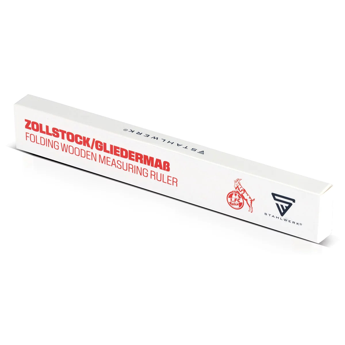 Stahlwerk Zollstock 1. FC Köln Edition 2 M medidor Ubicación | Escala | Metro