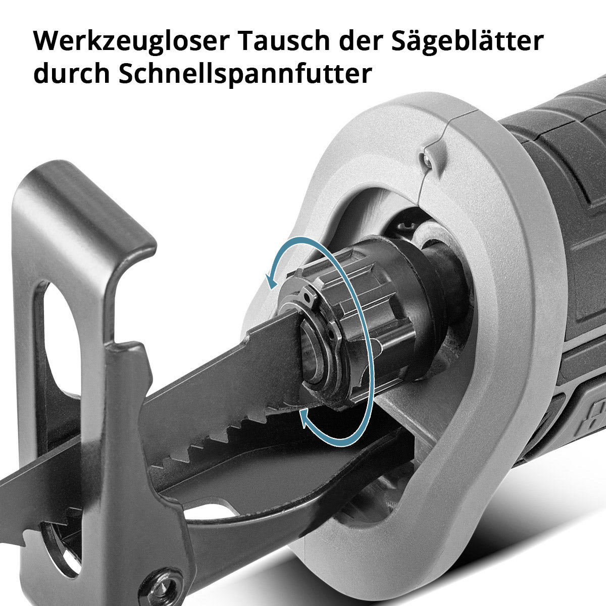 Steelworks Fırçasız Bataryalı Staw Testere BRS-20 ST TROTROOSAW / JIGSAW / Evrensel Testere 20 Volt, 4 AH Li iyon Pili, Hızlı Germe Beslemesi, 0-2600 RPM.