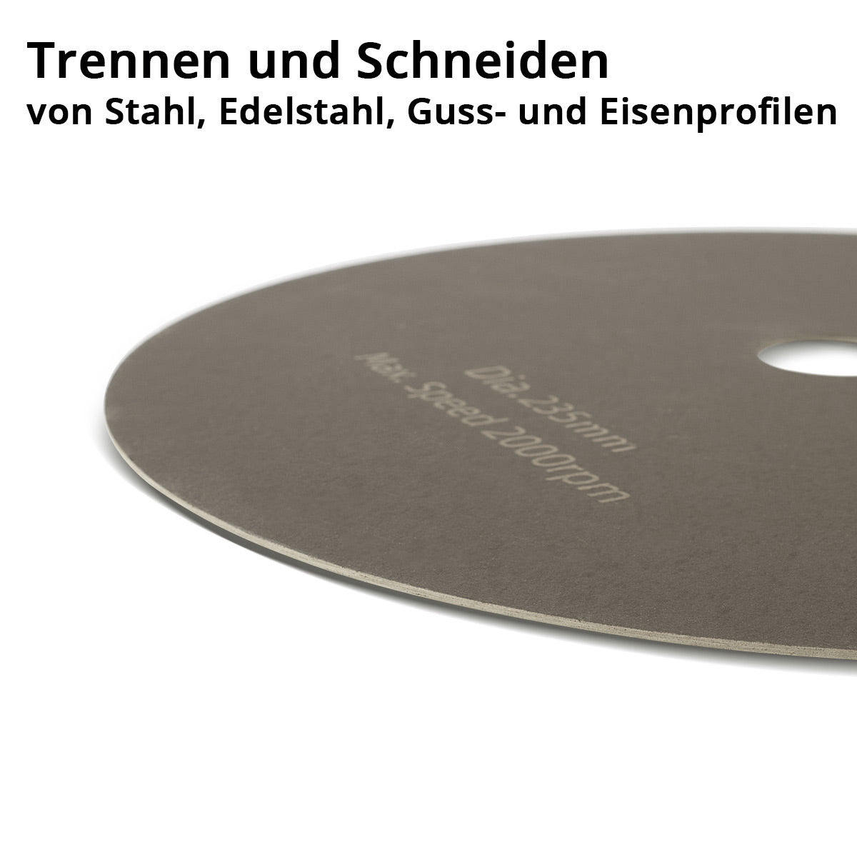 Steelworks Evrensel Ayırıcı Metal / Kapak ve Ayırma Testere için Testere Bıçağı 235 x 1 x 25.4 mm (Mesh 100) Pratik 2 sette yüksek servis ömrü ile aşınmaya dayanıklı ve dayanıklı