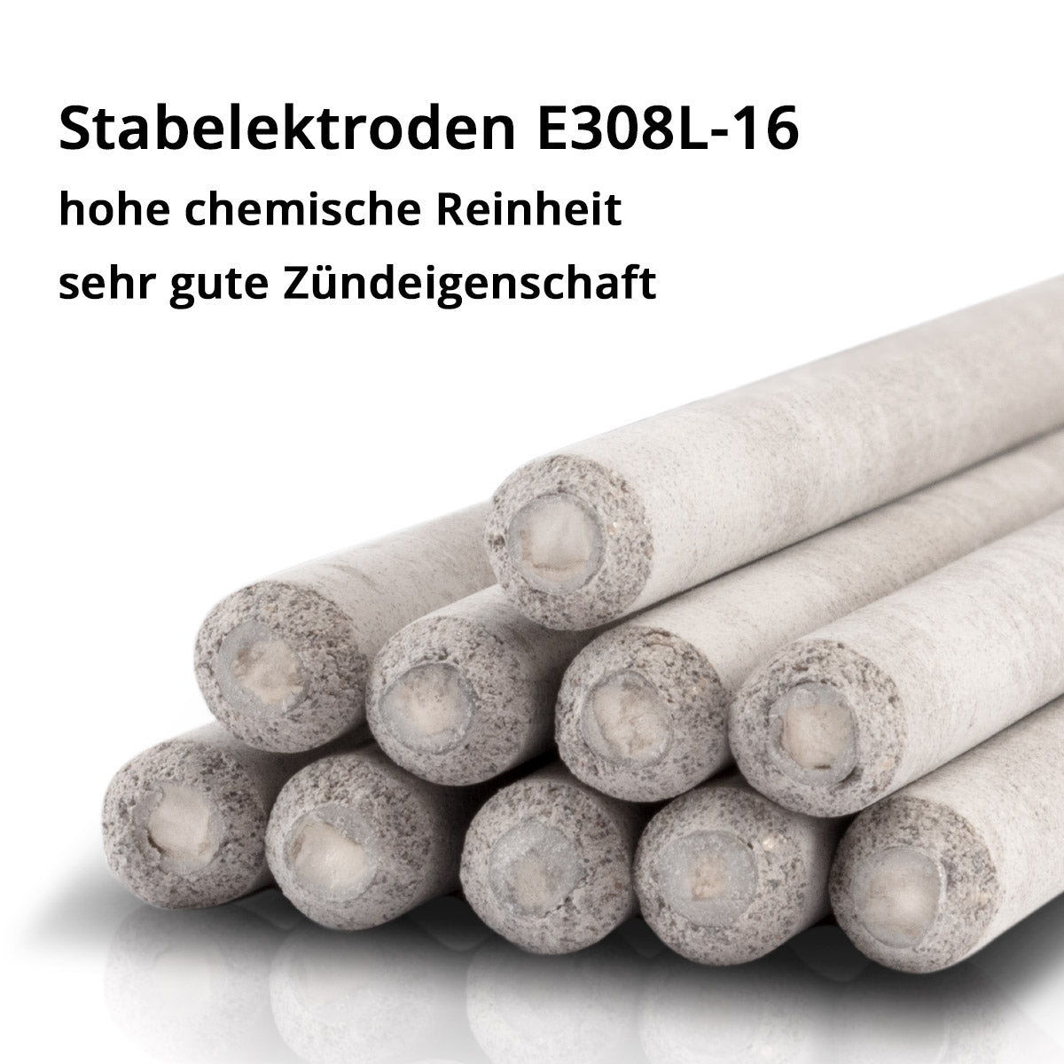 Stahlwerk Stabel electrodes stainless steel E308L-16 thick rutil-covered 4.0 x 350 mm, MMA / ARC / E-Hand, V2A, high chemical purity, 2 kg including quiver / storage box