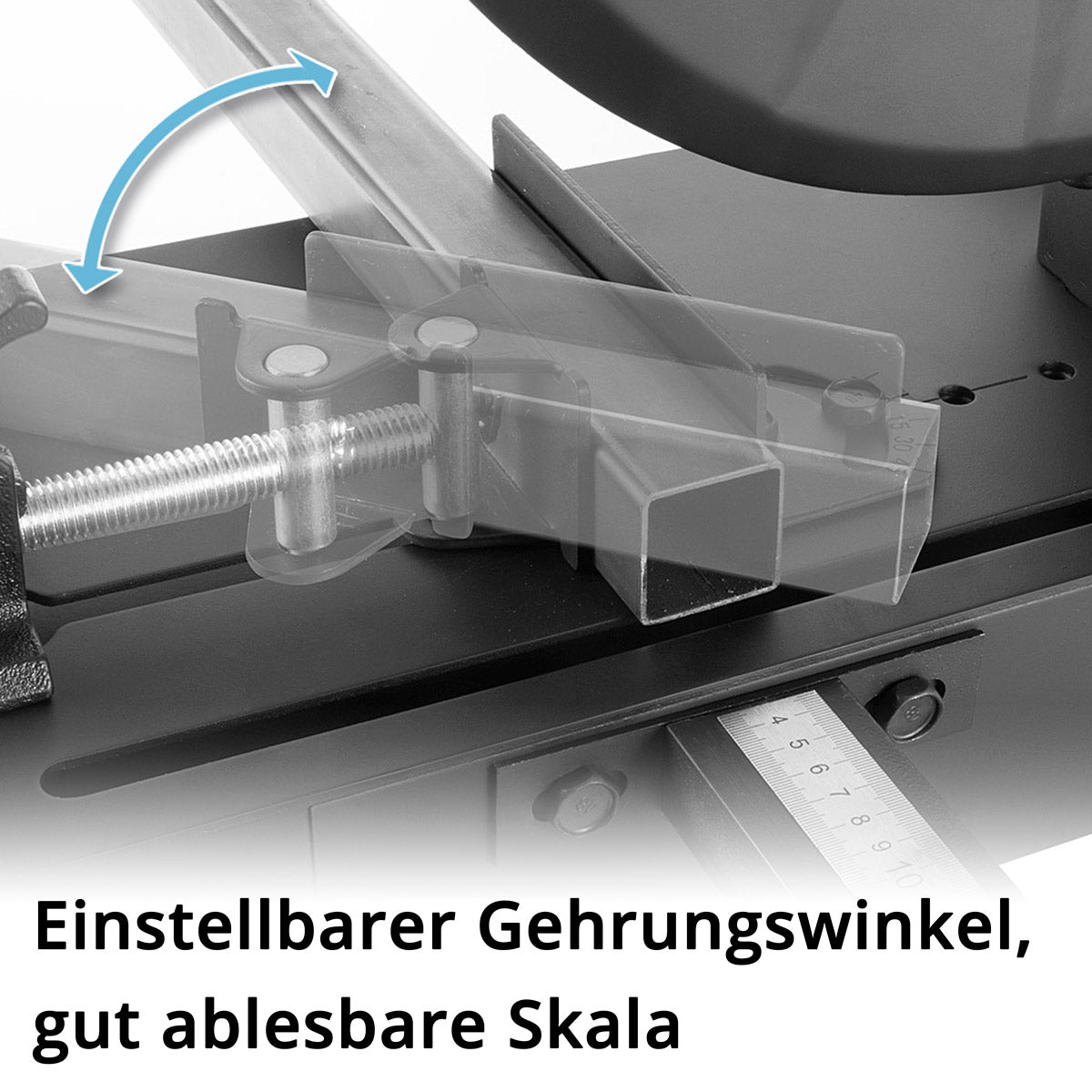 STAHLWERK Metall-Trennsäge MT-3000 ST Kappsäge / Gehrungssäge / Metallsäge mit 2.800 Watt und einer maximalen Drehzahl von 3.600 U/min zum Schneiden von Stahl, NE-Metallen, Eisen- sowie Guss-Profilen