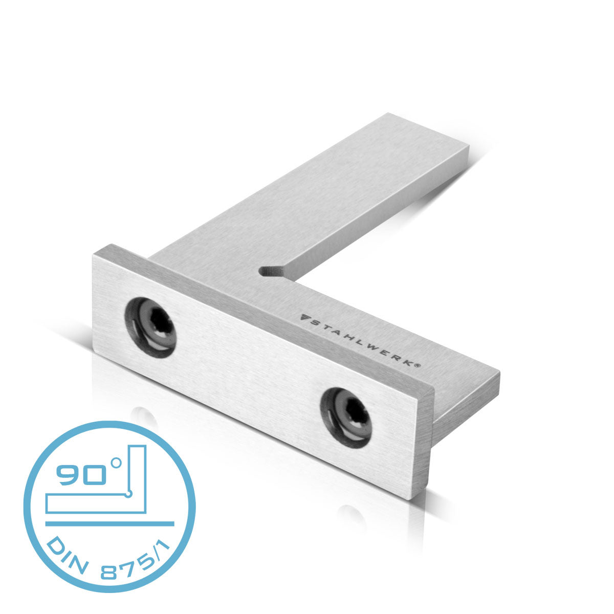 Steelwork Connection angle 90 ° 50 x 40 mm DIN 875/1 locksmith / angle stop / precision angle made of stainless steel