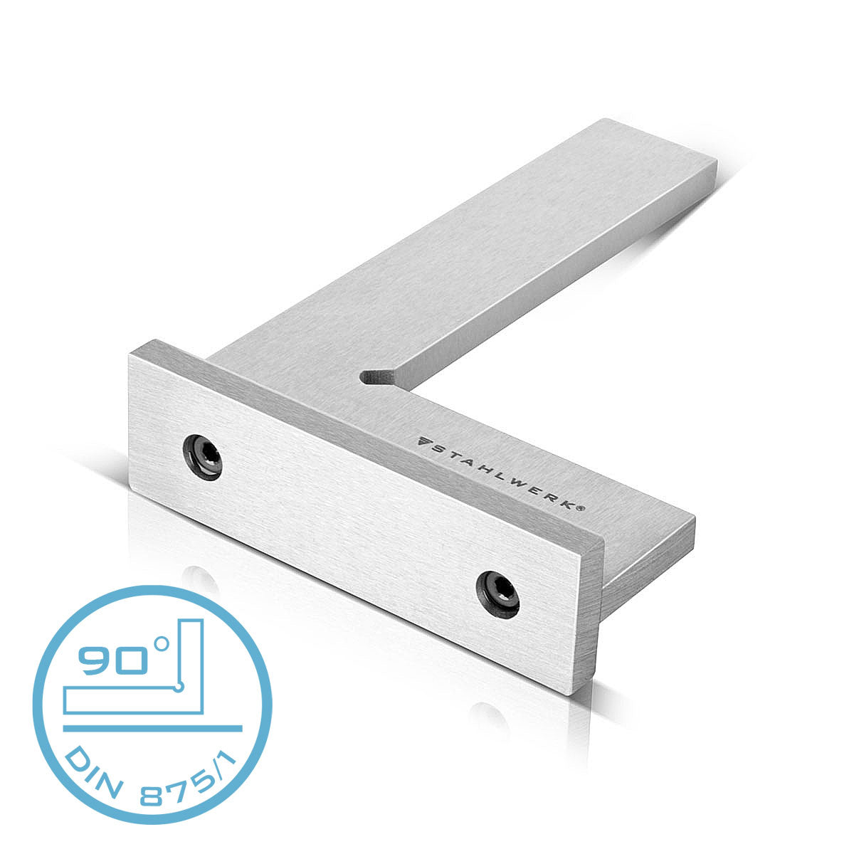 Steelwork Connection angle 90 ° 75 x 50 mm DIN 875/1 locksmith / angle stop / precision angle made of stainless steel