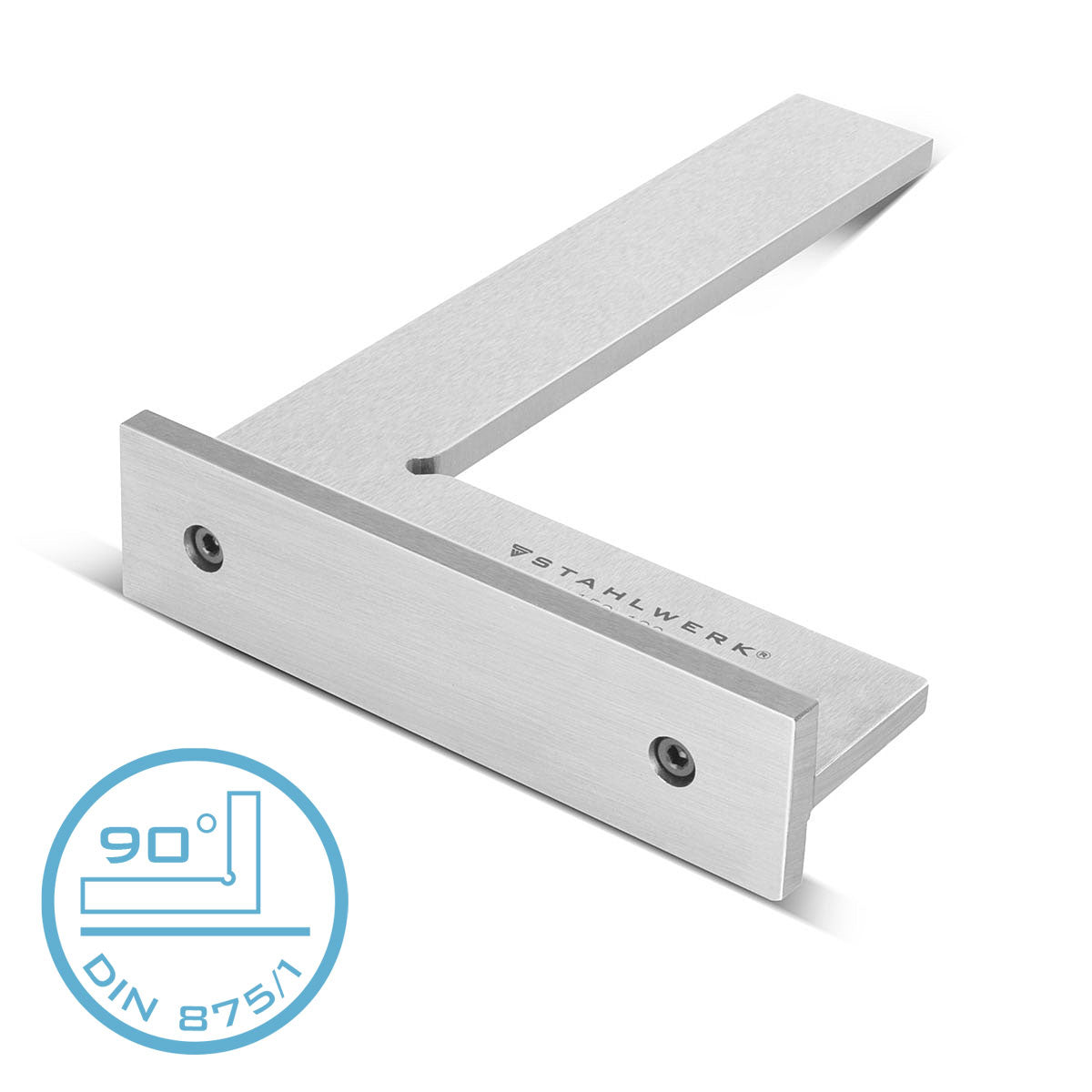 Steelwork Connection angle 90 ° 150 x 100 mm DIN 875/1 locksmith / angle stop / precision angle made of stainless steel