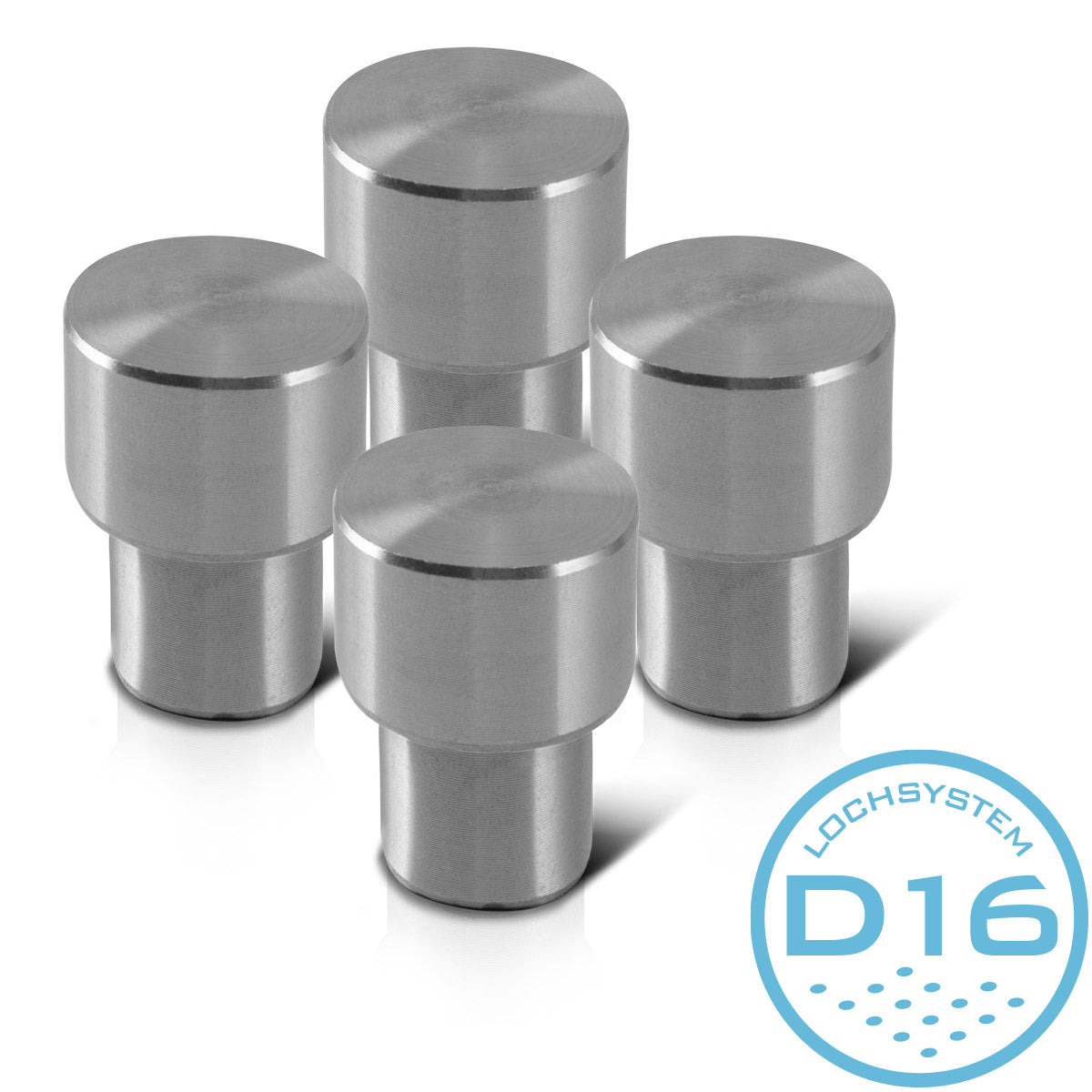 Steelwork clamping bolt plug -in bolt clamping elements D16 mm for welding tables and perforated plates, highly resilient and extremely wear -resistant