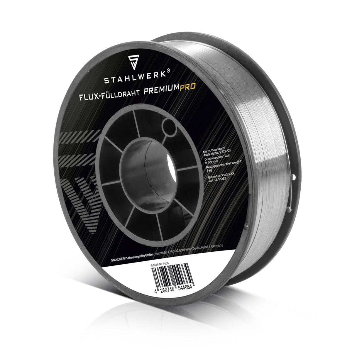 Steelworks Mig Mag Premium Welding wire-Fill wire E71T-GS Ø 0.9 mm S200 / D200 wire roll with 5 kg / flux filling wire