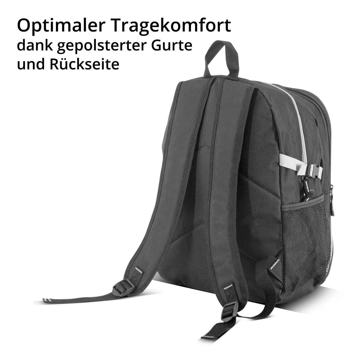 Steelwork Practical Recreational Zackpack 27 litri, zaino sportivo realizzato in poliestere RIPSTOP robusto e idrico, Daypack | Bagaglio a mano | Reiseruckack con due grandi scomparti