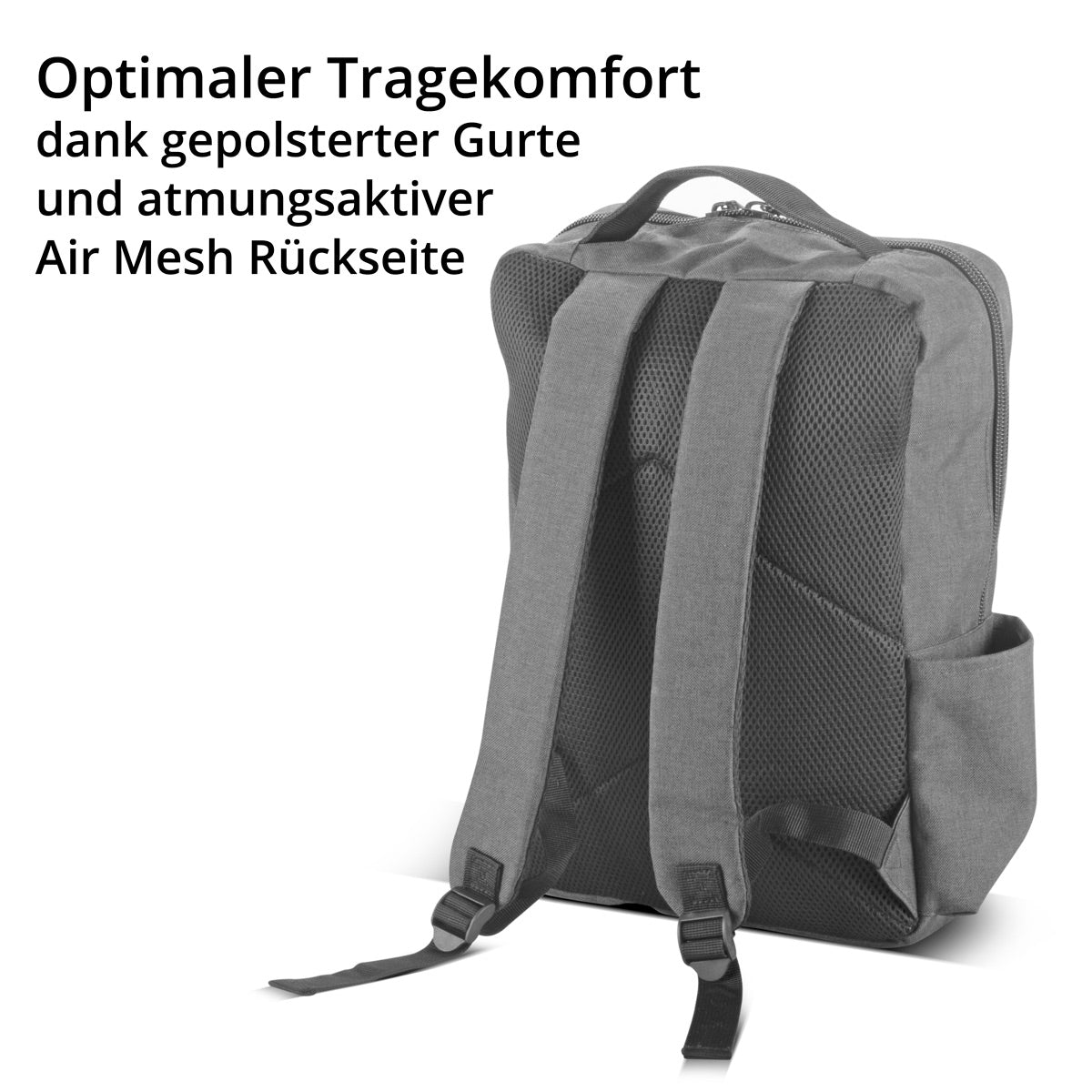 Steelworks Multifunctional LaptoPack Notboocrucke back | Backpack made of robust polyester, work backpack with padded 15.6 "Laptopfach and many storage compartments