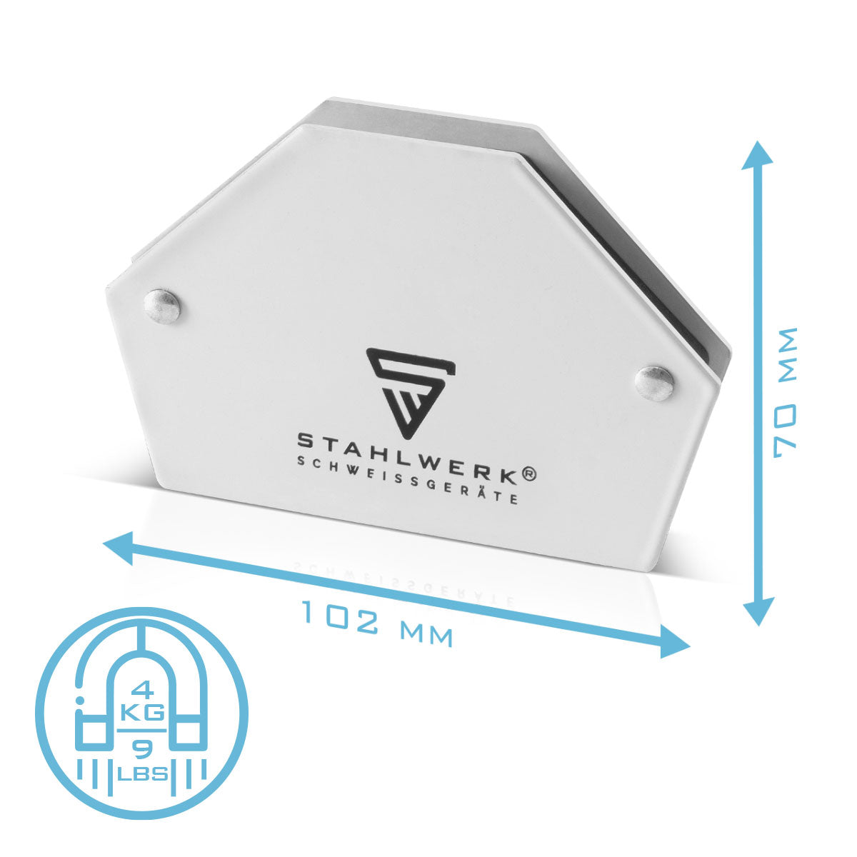 STAHLWERK Magnetwinkel Schweißwinkel 6er Set