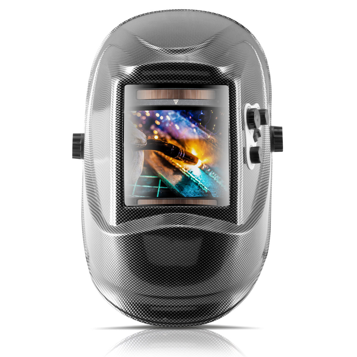 Stahlwerk ST-950-XC full automatic real color welding helmet with 3 in 1 function carbon optics