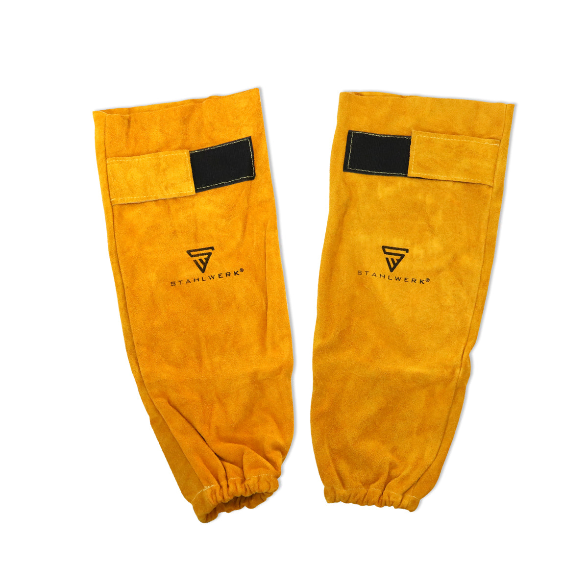 Conjunto de ropa de protección de soldadura de Steelworks - Delantal de soldadura + Guantes de soldadura + Protección de pulverización del brazo + dedos de pelucas