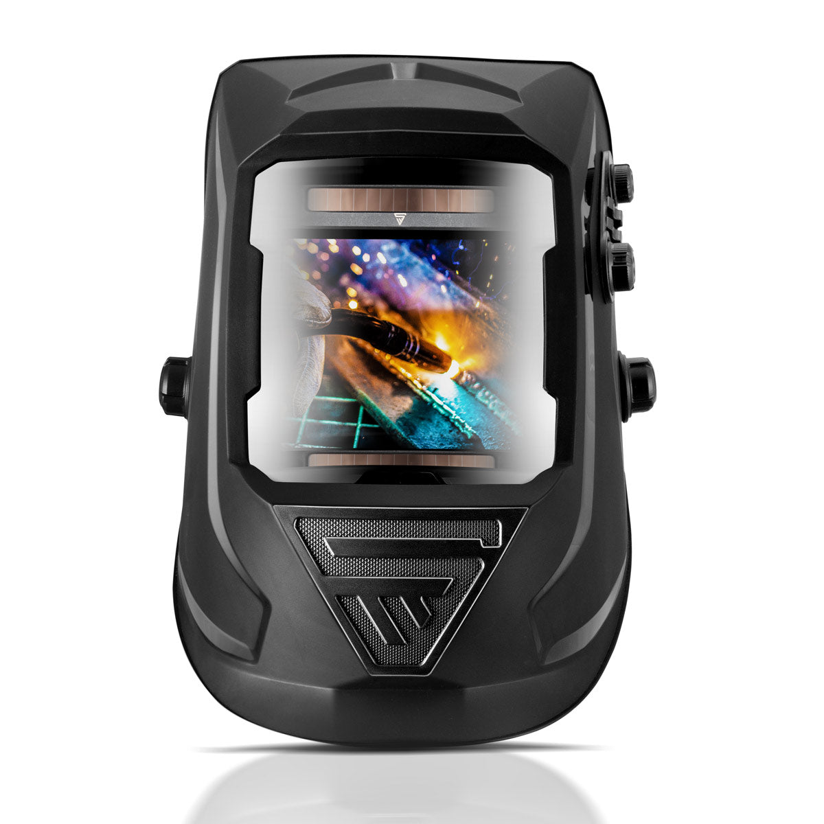 Stahlwerk ST-990 XTC full automatic real color, welding helmet with 3 in 1 function, matt black