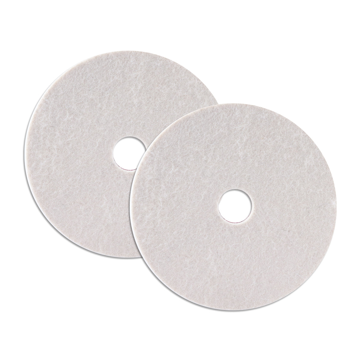 Steelworks polishing disc made of felt/polishing felt. Set of 2